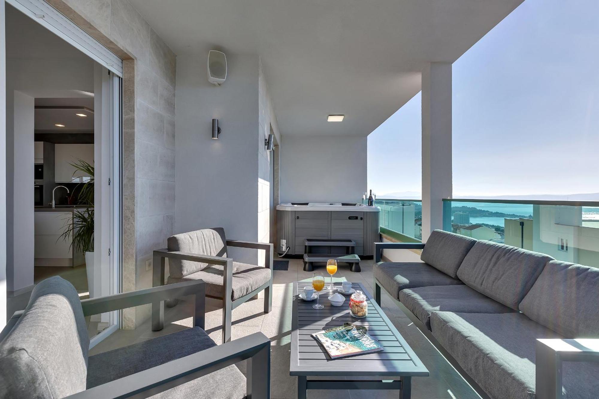 Appartement Exclusive Penthouse Big Blue With Private Jacuzzi *