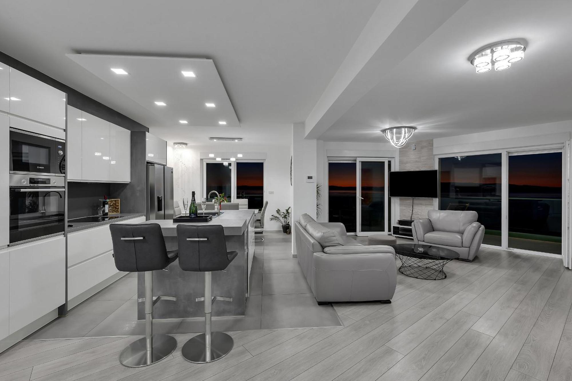 Appartement Exclusive Penthouse Big Blue With Private Jacuzzi Makarska